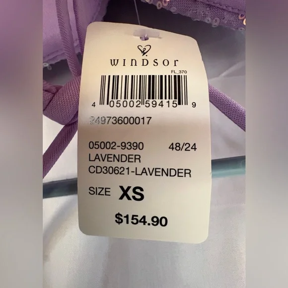 Windsor Lavender Sequin Dress - Picture 2 of 6